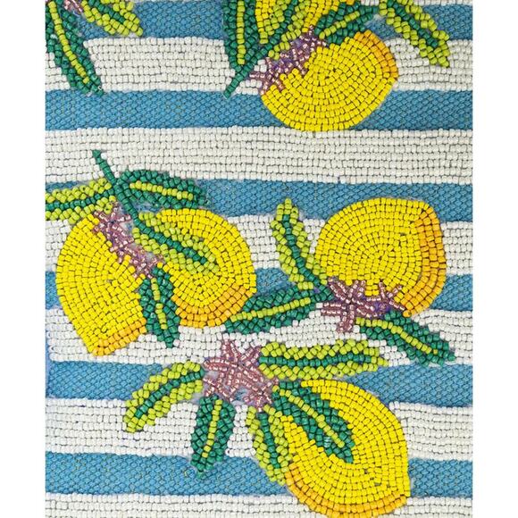 LIMONCELLO STRIPE TOTE BAG - Picture 3 of 7